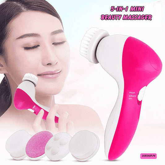 5-In-1 Mini Beauty Massager & Cleanser